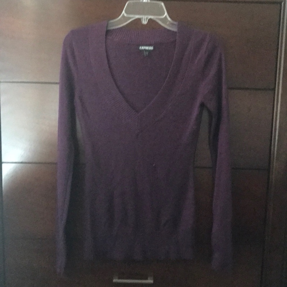 Purple sweater